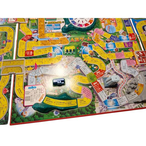 Hasbro Takara Tomy Game of Life Japan Board Game - Picture 16 of 16